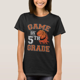 Camiseta Jogos Divertidos No Quinto Ano De Bysketbyll No Pr