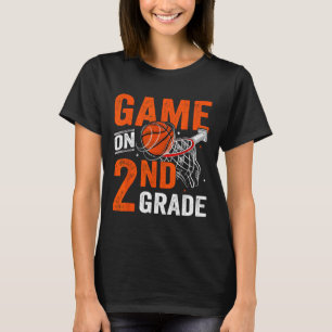 Camiseta Jogos Divertidos No Segundo Ano De Basquete No Pri