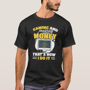 Camiseta Jogos do Cripto Games Blockchain Investor