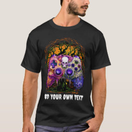 Camiseta Jogos do Dia das Bruxas, Controladora Spooky, Game