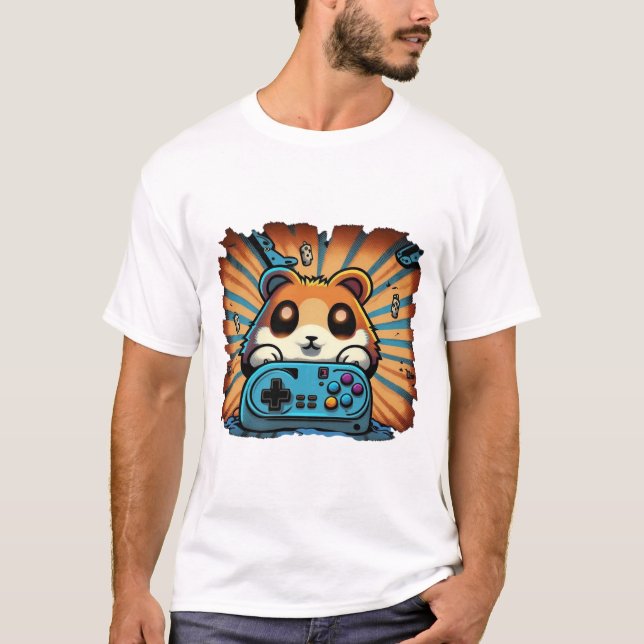 Camiseta Jogos do Hamster do Excelente (Frente)