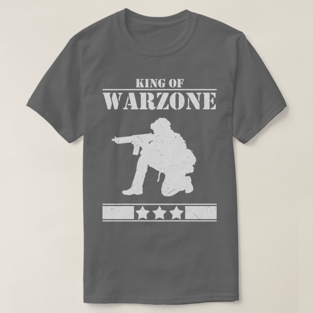 Camiseta Jogos Do Rei De Warzone (Frente do Design)