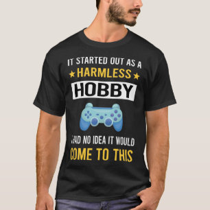 Camiseta Jogos Eletrônicos De Hobby Sem Danos
