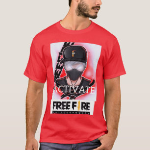 Camiseta Jogos engraçados de Free fire