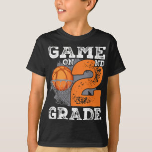 Camiseta Jogos Engraçados No Segundo Ano De Basquete No Pri