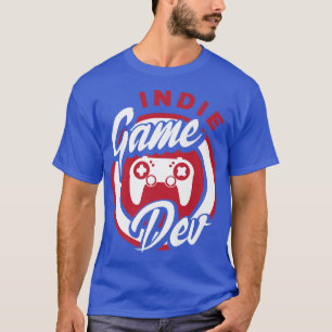 Camiseta Jogos Indie Dev Vídeo Jogador de Jogos Nerd Jogado
