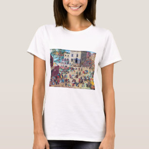Camiseta Jogos Infantis, Pieter Bruegel