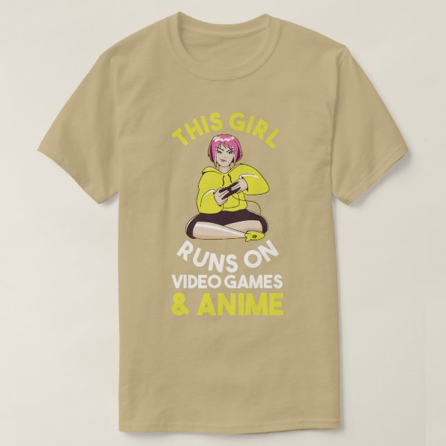 Camiseta Jogos Jogando Animação de Jogador Premium  (Frente do Design)