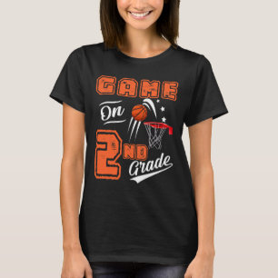 Camiseta Jogos No Segundo Ano De Basquete No Primeiro Dia D