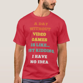 Camiseta Jogos para Jogadores