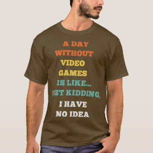 Camiseta Jogos para Jogadores