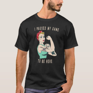 Camiseta Jogos Para Mulheres Retro Vintage Gamers