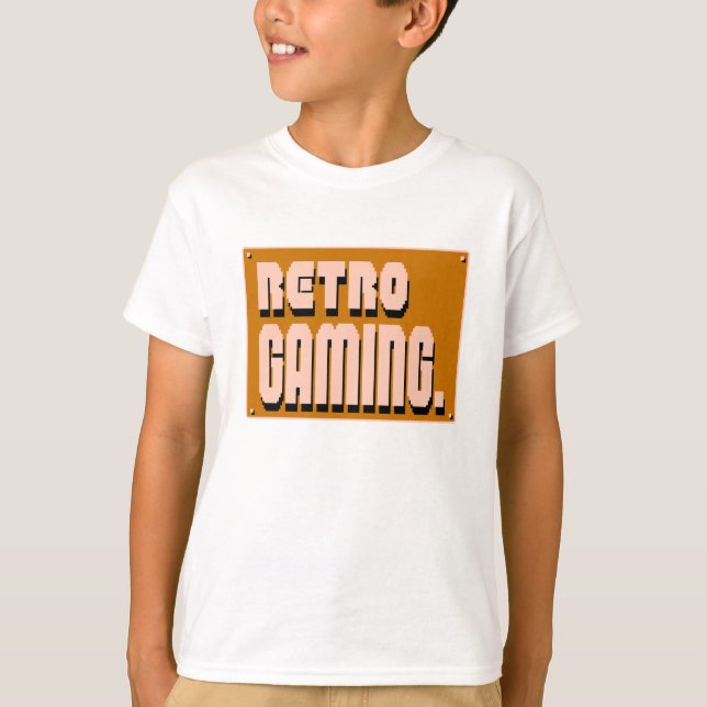 Camiseta Jogos retrô (Frente)