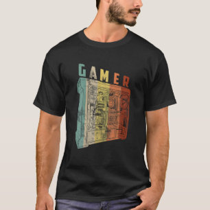 Camiseta Jogos Retro Vintage para Jogadores PC