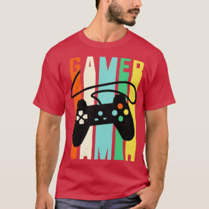 Camiseta Jogos Retroativos da Controladora do Console