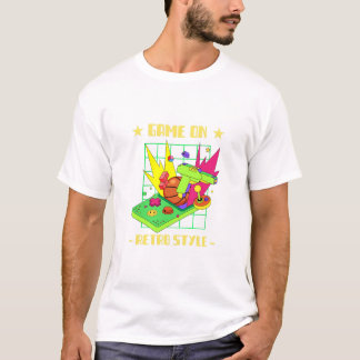 Camiseta jogos retrorados