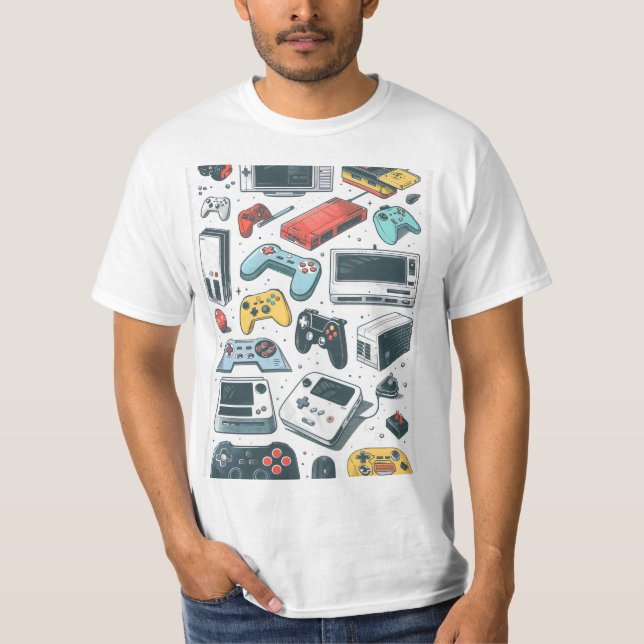Camiseta Jogos retrorreflectores (Frente)