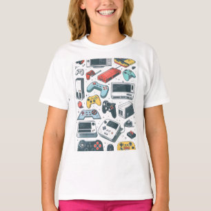 Camiseta Jogos retrorreflectores