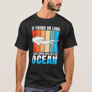 Camiseta Jogue De Volta Para O Peixe-Lança Do Oceano, Fishi
