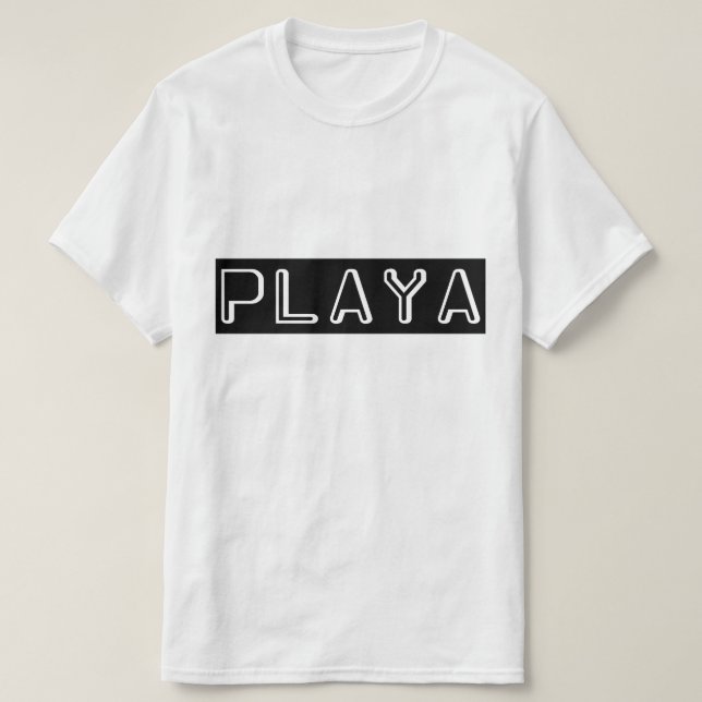 Camiseta Jogue em Playa  (Frente do Design)