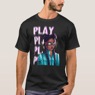 Camiseta Jogue games em japonês Samurai Katana virtual