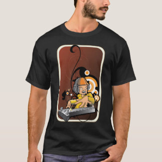 Camiseta Jogue-o toda a noite o Sr. DJ