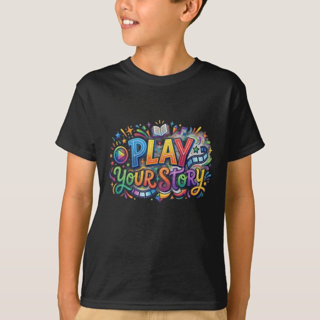 Camiseta Jogue Sua História (Frente)