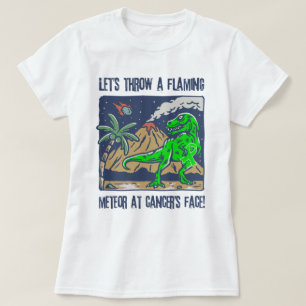 Camiseta Jogue Um Meteador Flamejante No Linfoma Sensibiliz