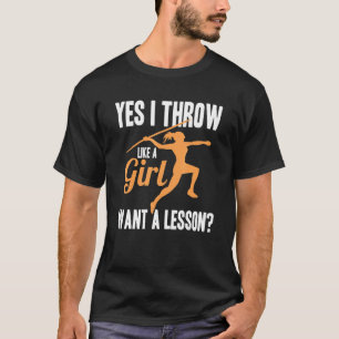 Camiseta Joguei Como Uma Garota E Mulheres De Campo Grelha