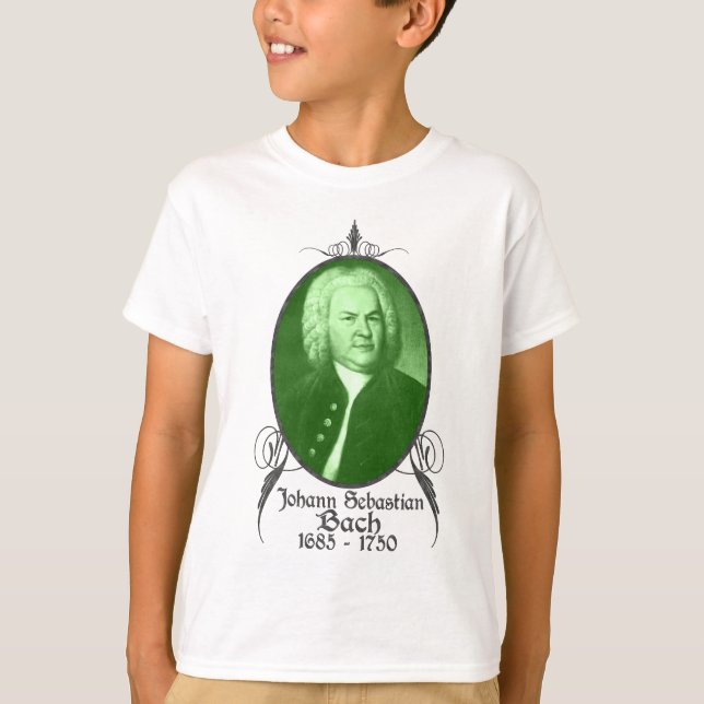 Camiseta Johann Sebastian Bach (Frente)