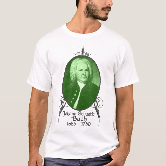 Camiseta Johann Sebastian Bach (Frente)