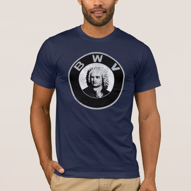 Camiseta Johann Sebastian Bach (Frente)
