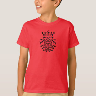 Camiseta Johann Sebastian Bach Seal Crest Monograma Insigni