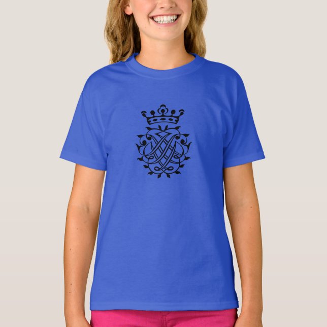 Camiseta Johann Sebastian Bach Seal Crest Monograma Insigni (Frente)