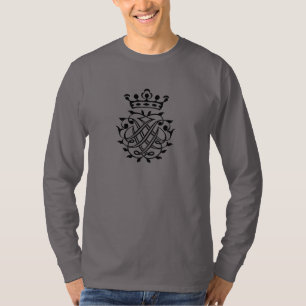 Camiseta Johann Sebastian Bach Seal Crest Monograma Insigni
