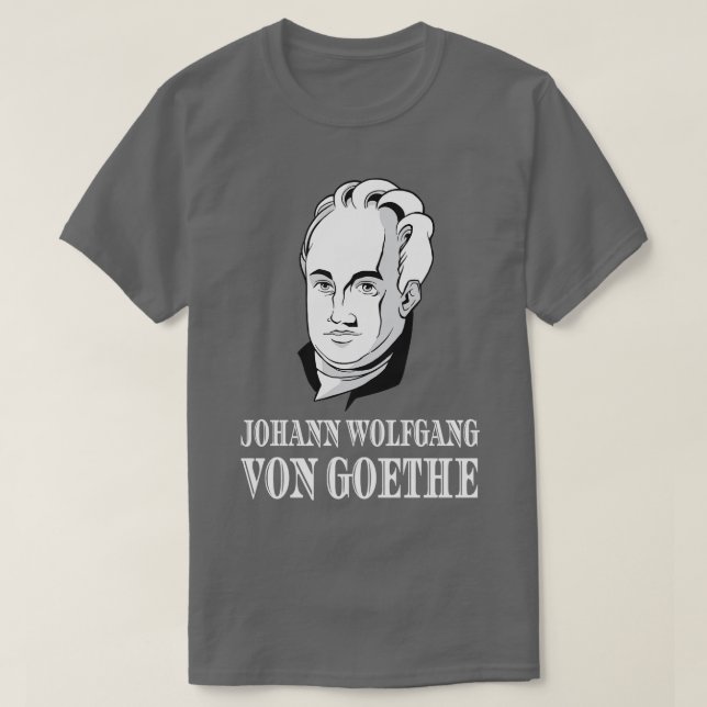 Camiseta Johann Wolfgang Von Goethe Poet Thinker Poet (Frente do Design)