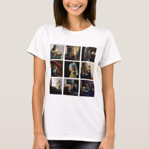 Camiseta Johannes Vermeer - Grelha de Mastercastas