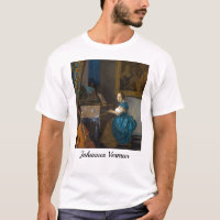 Johannes Vermeer - Lady Sentada em uma Virgem
