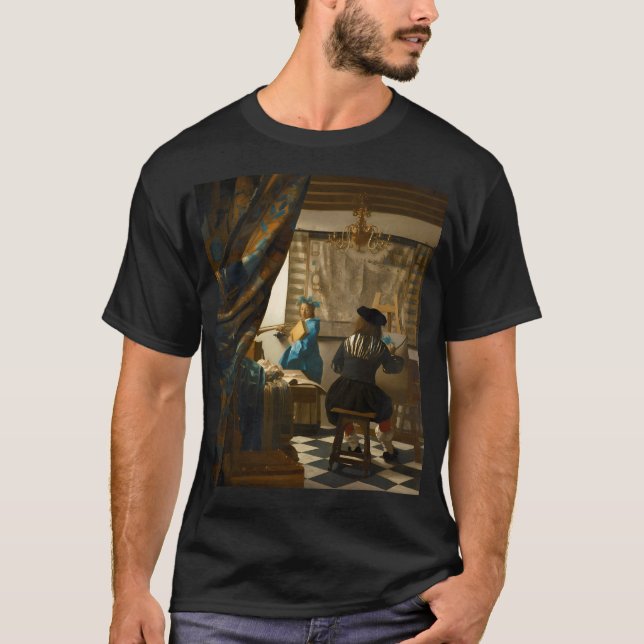 Camiseta Johannes Vermeer Sobre A Arte De (Frente)