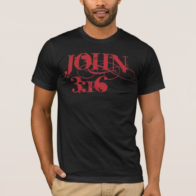 Camiseta John3:16 Shirt (Frente)