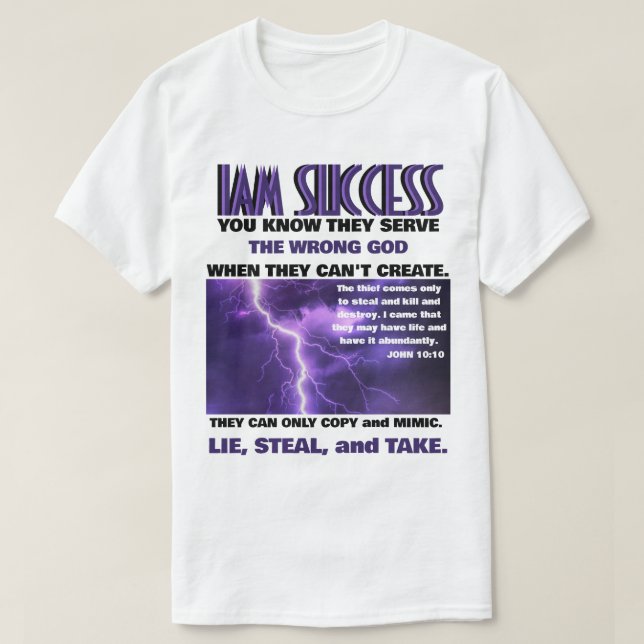 CAMISETA JOHN 10:10 (Frente do Design)