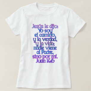 Camiseta John 14:6 espanhol