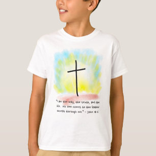 Camiseta JOHN 14:6 T-Shirt dos meninos