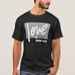 Camiseta JOHN 316 ADORA Adolescentes de Fé Cristã Legal
