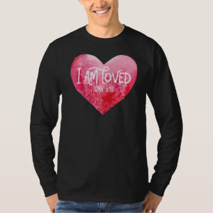 Camiseta John 316 Eu Sou Amado Coração
