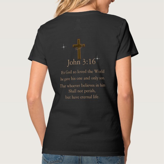 Camiseta John 3:16 (Verso)