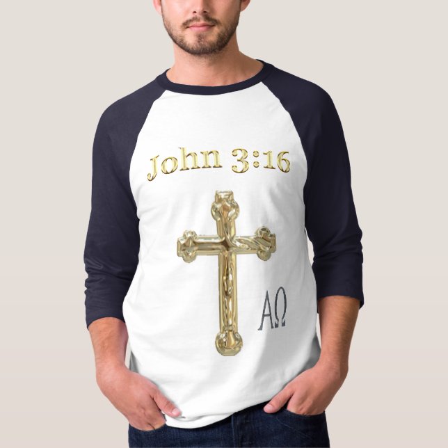 Camiseta John 3:16 (Frente)