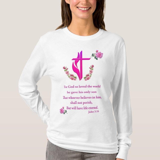 Camiseta John 3:16 (Frente)