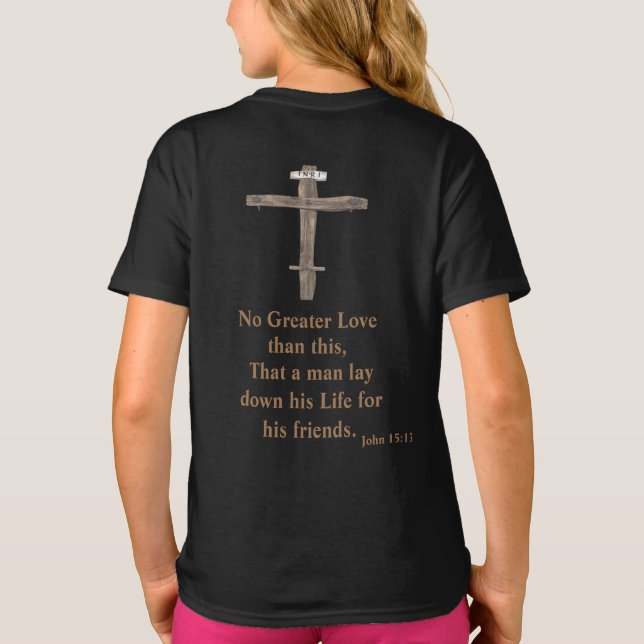 Camiseta John 3:16 (Verso)
