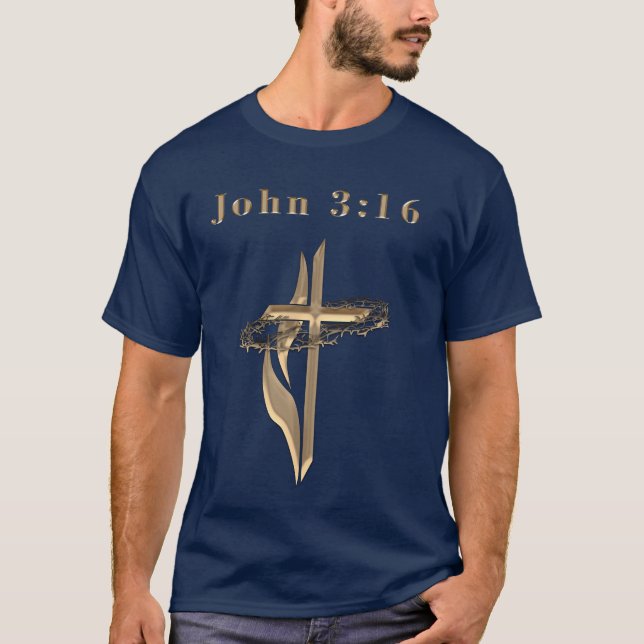 Camiseta John 3:16 (Frente)